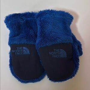 The North Face Kids Blue Mittens
